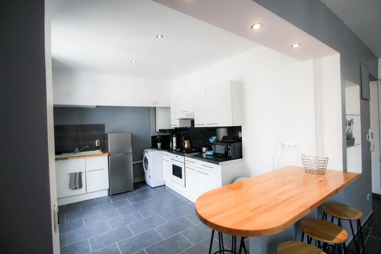 Appartement Calme Et Spacieux, Cite Et Ville A Pied, Wifi, 2 Chambres, 3 Lits 카르카손 외부 사진