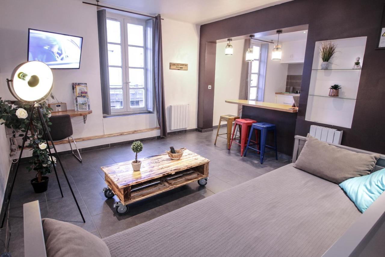Appartement Calme Et Spacieux, Cite Et Ville A Pied, Wifi, 2 Chambres, 3 Lits 카르카손 외부 사진